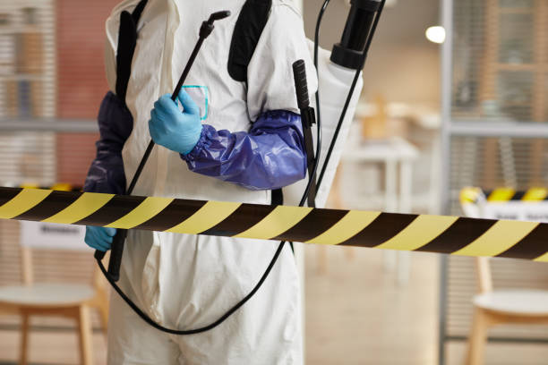 Professional Hoarding Cleanup technician working in Belleville, NJ